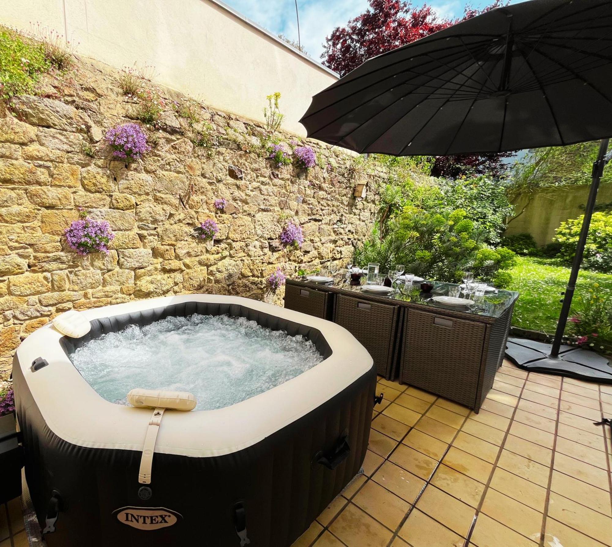 Ideal - Plage, Jardin & Jacuzzi, Proche Plage Et Thalasso - 1 A 6 Personnes Сен-Мало Екстер'єр фото