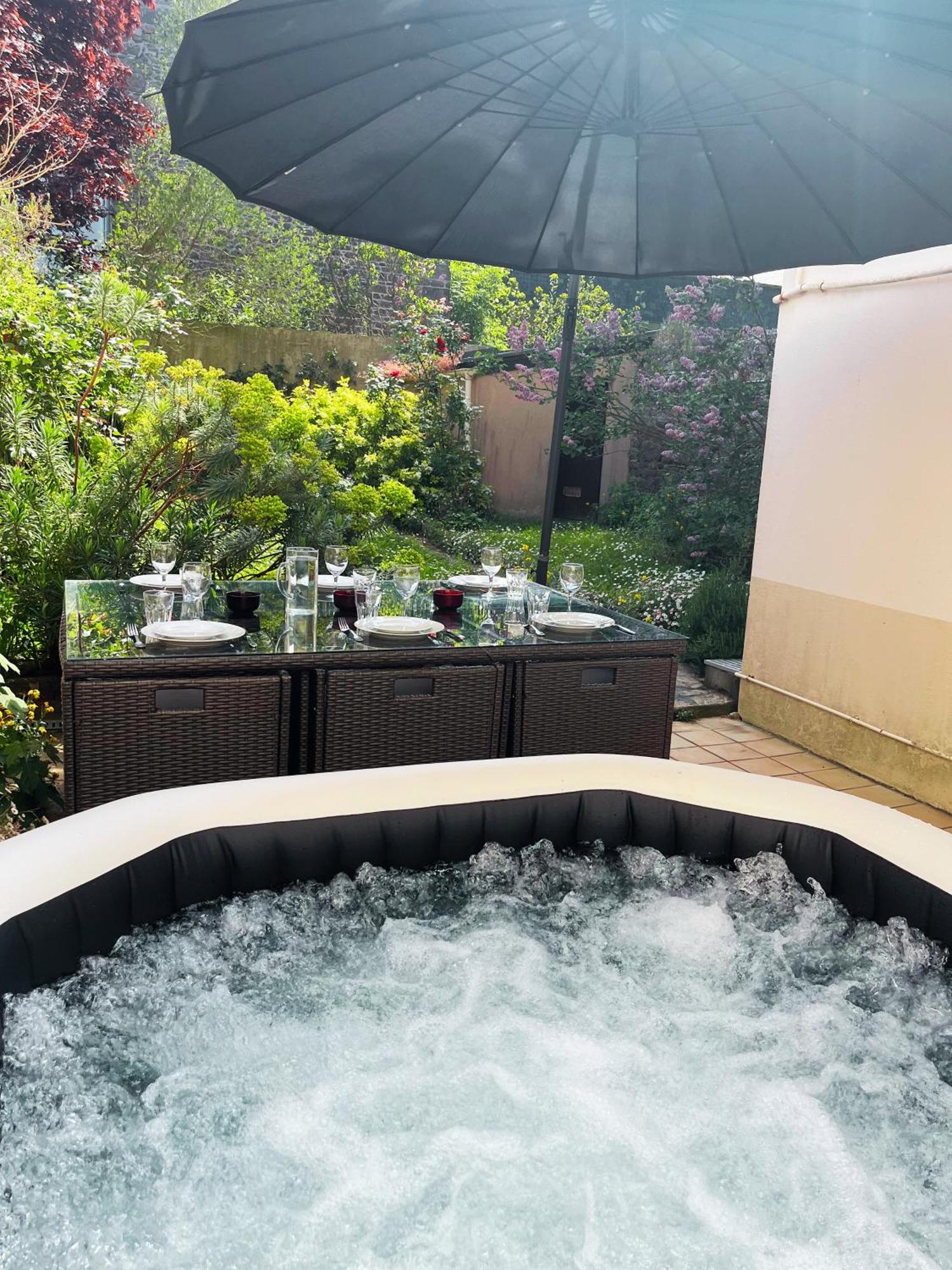 Ideal - Plage, Jardin & Jacuzzi, Proche Plage Et Thalasso - 1 A 6 Personnes Сен-Мало Екстер'єр фото